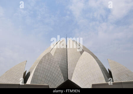 Baha ' i Haus - im Volksmund bekannt als Lotus-Tempel in Neu Delhi Stockfoto