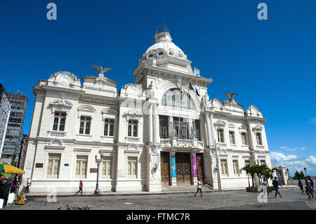 Palacio Rio Branco - Memorial Dos Governadores Republicanos da Bahia Na Praça Tomé de Souza Stockfoto