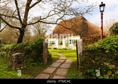 Kommen Sie, um gute Versammlungshaus in Feock Cornwall Stockfoto