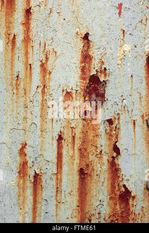 rostiges Metall Farbe Stockfoto