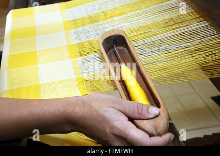 Fundação kulturelle Calmon Barreto hält Kern um die handwerkliche Herstellung von zu erhalten Stockfoto