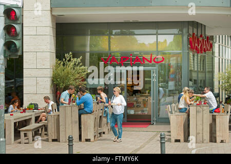 Köln, Neustadt-Nord, Mediapark, Vapiano Selbstbedienungsrestaurant Stockfoto