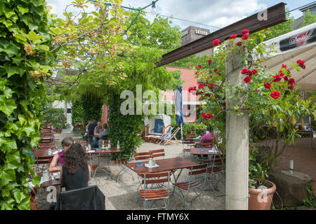 Köln, Neustadt-Nord, Maybachstrasse 111, Maybach Biergarten Stockfoto