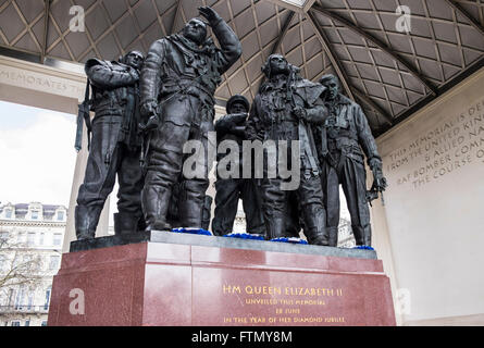 Royal Air Force Bomber Command Gedenkstätte, London, England, Großbritannien Stockfoto