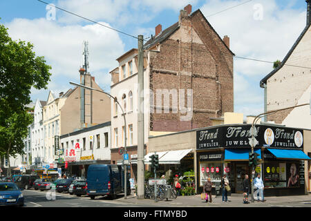 Köln, Klettenberg, Luxemburger Straße, StrassenbahnHaltestelle