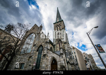 Kiefer-Straße Presbyterian Church, in der Innenstadt von Harrisburg, Pennsylvania. Stockfoto