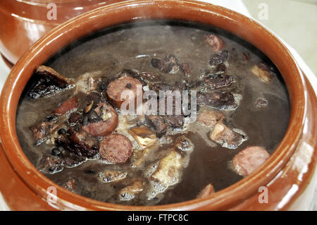 Feijoada - brasilianische typisches Gericht Stockfoto
