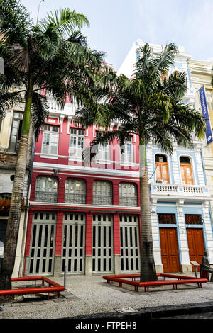 Historischen Gebäude in der Rua Bom Jesus - Old Street der Juden - Centro Historico Stockfoto