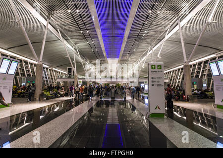 Neues Terminal am Brasilia Presidente Juscelino Kubitschek International Flughafen Stockfoto