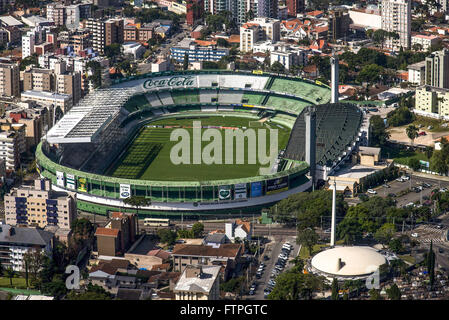 Luftaufnahme des Estadio Major Antonio Couto Pereira / Coritiba Foot Ball Club Stockfoto