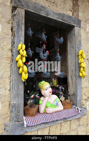 Shop-Handwerk viktorianischen Viertel besser bekannt als Veloso Bichinho Stockfoto