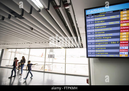 Internationalen Flughafen Rio De Janeiro / Galeao - Antonio Carlos Jobim Stockfoto