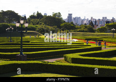 Jardim Botanico de Curitiba - eröffnet im Jahre 1991 - der Jardim Botanico Stockfoto