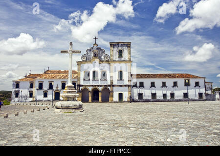 Kirche und Kloster von San Francisco im historischen Zentrum der Stadt - Sao Francisco Square Stockfoto