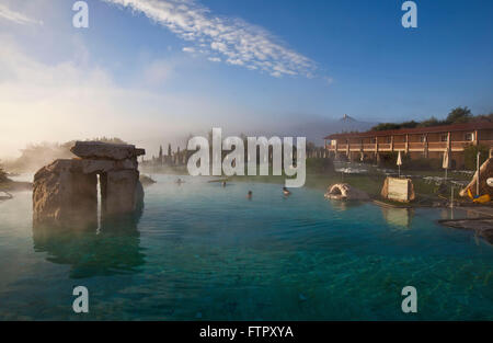 Hotel Adler Thermae Spa & Relax Resort, Bagno Vignoni, Toskana Stockfoto