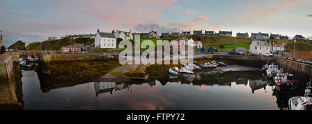 St. Abbs auf der Süd-Ost-Küste von Schottland. Stockfoto