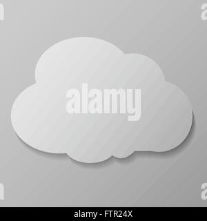 Cloud-Vektor-Symbol Stock Vektor