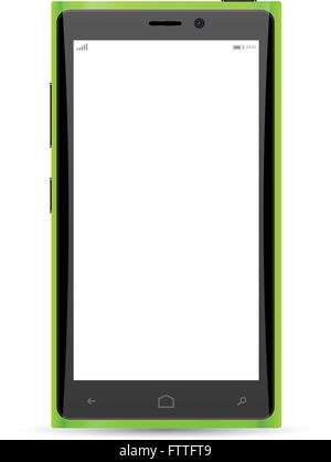 Mock-up Smartphones Set Vektor-realistischen Stil. Vektor-Illustration realistisch. Können für Druck- und Web-Element verwenden. App-Element. Stock Vektor