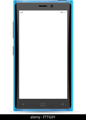Mock-up Smartphones Set Vektor-realistischen Stil. Vektor-Illustration realistisch. Können für Druck- und Web-Element verwenden. App-Element. Stock Vektor