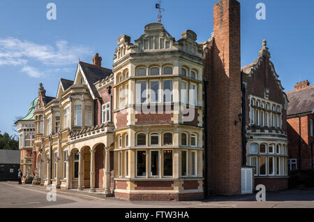 Bletchley Park Mansion war Heimat von Code-Brecher im zweiten Weltkrieg Stockfoto