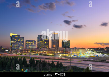 Atlanta, Georgia, USA Midtown Skyline. Stockfoto
