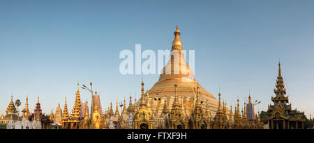 Shwedagon-Pagode in Yangon (Rangoon), Myanmar (Burma) Stockfoto