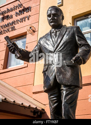 Neue James Connolly-Denkmal auf der Falls Road, Belfast. Stockfoto