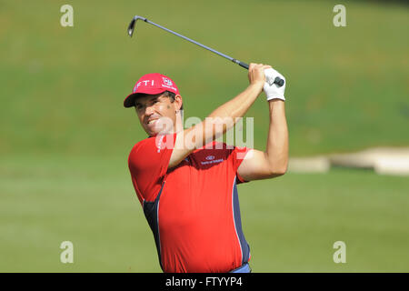 Decatur, Georgia, Vereinigte Staaten von Amerika. 27. Sep, 2009. Padraig Harrington (IRE) am siebten Loch in die letzte Runde der PGA Tour Championship die Abschlussveranstaltung des FedEx Cup 2009 im East Lake Golf Club am 27. September 2009 in Decatur, Georgia ZUMA Press/Scott A. Miller © Scott A. Miller/ZUMA Draht/Alamy Live News Stockfoto