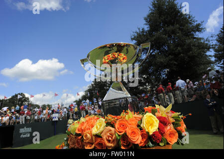 Decatur, Georgia, Vereinigte Staaten von Amerika. 27. Sep, 2009. Der FedEx-Cup erwartet die Gewinner bei der Endrunde der PGA Tour Championship die Abschlussveranstaltung des FedEx Cup 2009 im East Lake Golf Club am 27. September 2009 in Decatur, Georgia ZUMA Press/Scott A. Miller © Scott A. Miller/ZUMA Draht/Alamy Live News Stockfoto