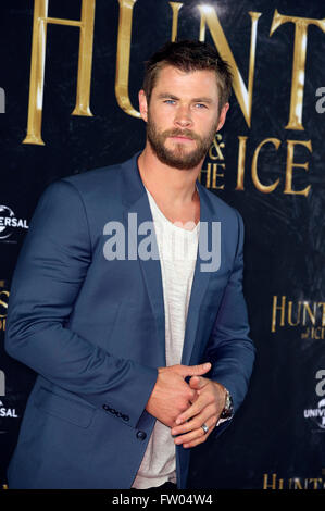 Hamburg, Deutschland. 30. März 2016. Chris Hemsworth während der "The Huntsman: Winter War/The Jäger & The Ice Queen" Photocall im Park Hyatt Hotel am 30. März 2016 in Hamburg, Deutschland/Abbildung Allianz Credit: Dpa/Alamy Live-Nachrichten Stockfoto