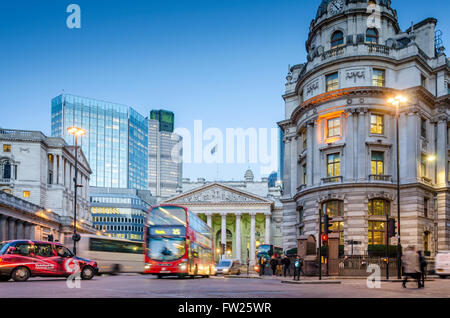 Bank Junction, City of London, UK Stockfoto