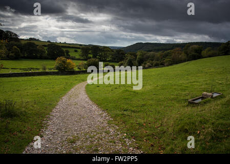 Landschaft im Herbst im ländlichen England Stockfoto