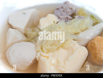 Thai-Stil-Suppe Stockfoto