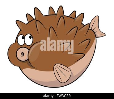 Kugelfische Stock Vektor