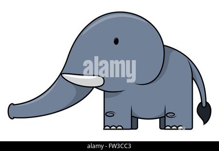 Baby-Elefant Stock Vektor