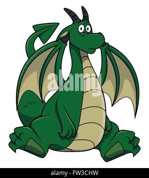 Dragon Stock Vektor