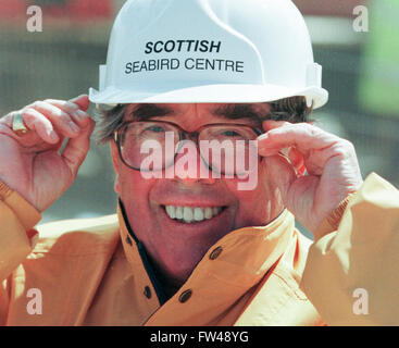 Ronnie Corbett im schottischen Seabird Centre in North Berwick in der Nähe von Edinburgh Stockfoto