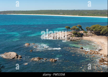 Bunker Bay nördlich von Cape Naturaliste, Cape Leeuwin National Park, Western Australia Stockfoto