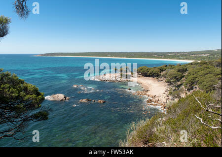 Bunker Bay nördlich von Cape Naturaliste, Cape Leeuwin National Park, Western Australia Stockfoto