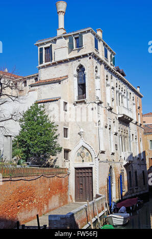 Venedig, Palazzo Soranzo Sanudo Van Axel Stockfoto