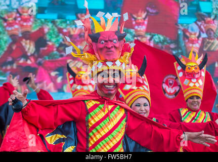 Teilnehmer der Karneval von Barranquilla in Barranquilla, Kolumbien Stockfoto