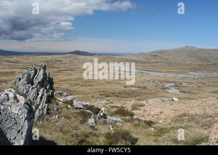 Longdon von Mount Kent Road Falkland-Inseln britisches Überseegebiet Stockfoto