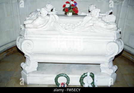 Franz Joseph Haydn - Mausoleum in der Bergkirche. Österreichischer Komponist. 1732-1809. Stockfoto