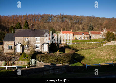 Dorf, Hutton-le-Hole Stockfoto