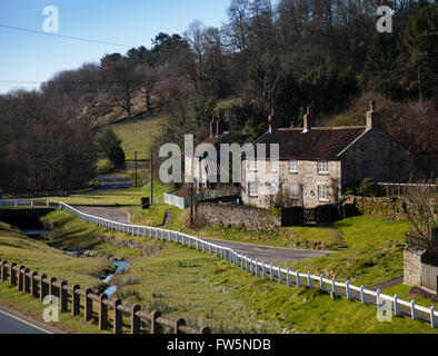 Hutton-le-Hole, North York Moor Nationalpark Stockfoto