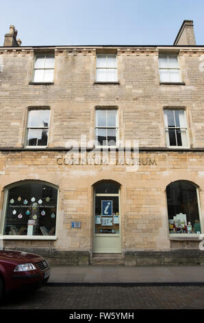 Britanniens Museum in Parkstraße, Cirencester, Gloucestershire, Großbritannien Stockfoto