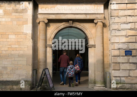 Britanniens Museum in Parkstraße, Cirencester, Gloucestershire, Großbritannien Stockfoto