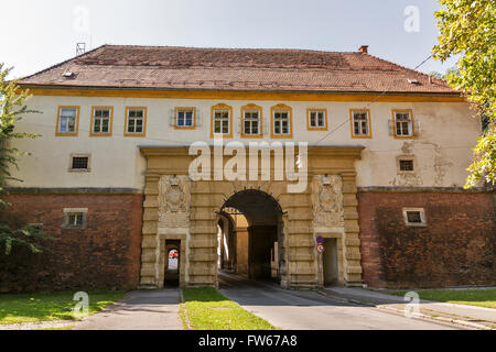 Alte St. Pauls Tor oder Paulustor in Graz, Österreich Stockfoto