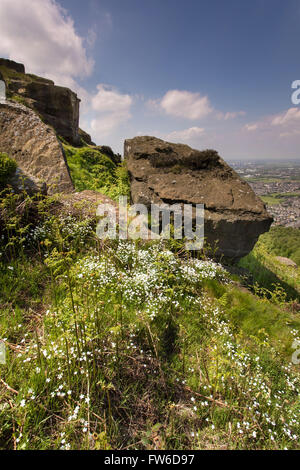 Teesside aus Eston Nab, Cleveland, England Stockfoto