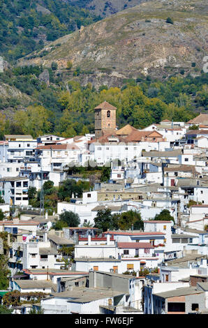 Übersicht über Cadiar, maurischen Dorf in La Alpujarra. Granada, Spanien Stockfoto